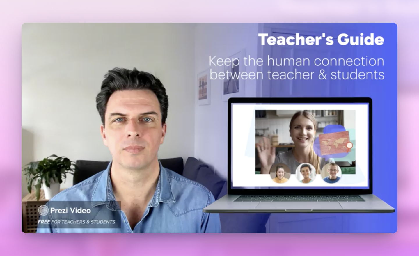 Leitfaden zu Prezi Video für Lehrer